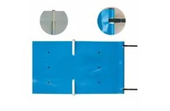 Albon Albliges Easy Light Veiligheids Zwembad Afdekking Blauw/Ivoor