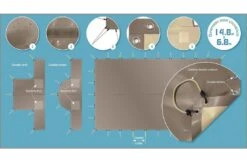 Albon Albliges Zwembad Winterzeil PVC 550gr/m2 Skin Freeze C-vormen -Hayarders Winkel albon albliges zwembad winterzeil pvc 550gr m2 ski 3