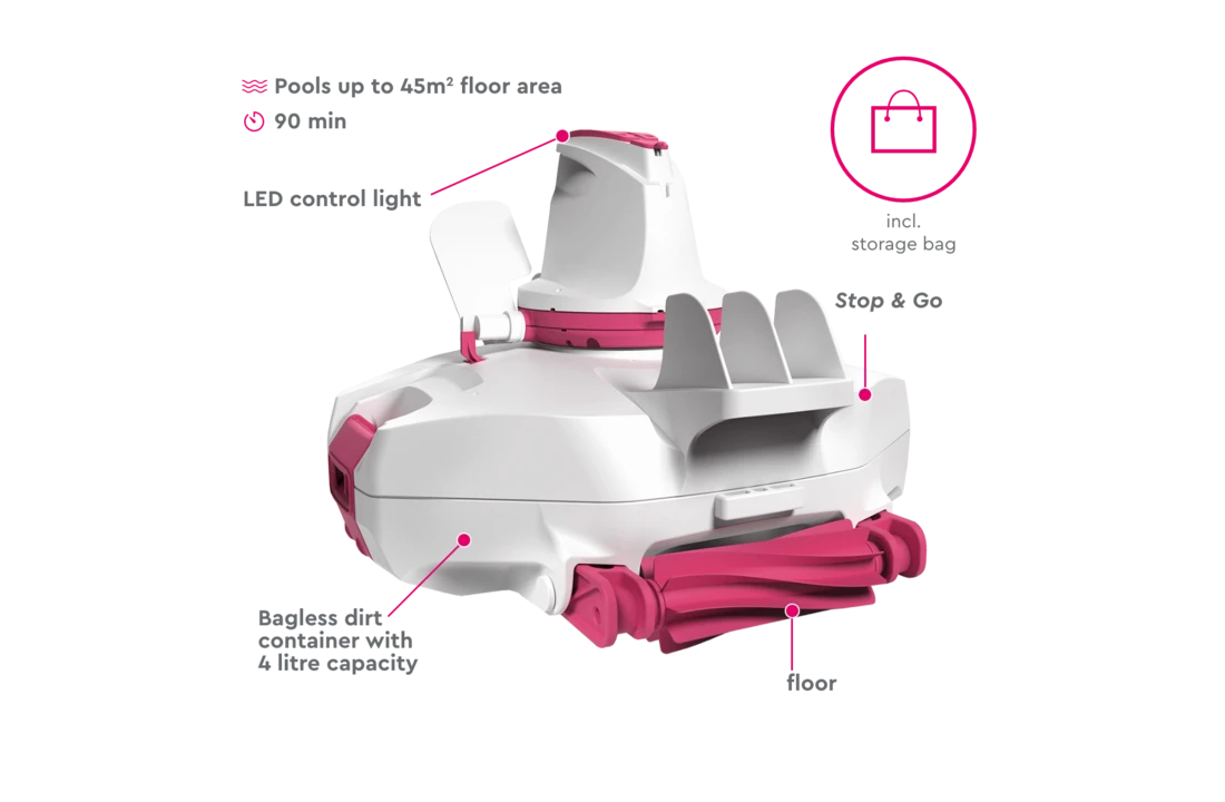 BWT Draadloze Zwembadrobot BC200 3 BWT Draadloze Zwembadrobot BC200 - Afbeelding 3