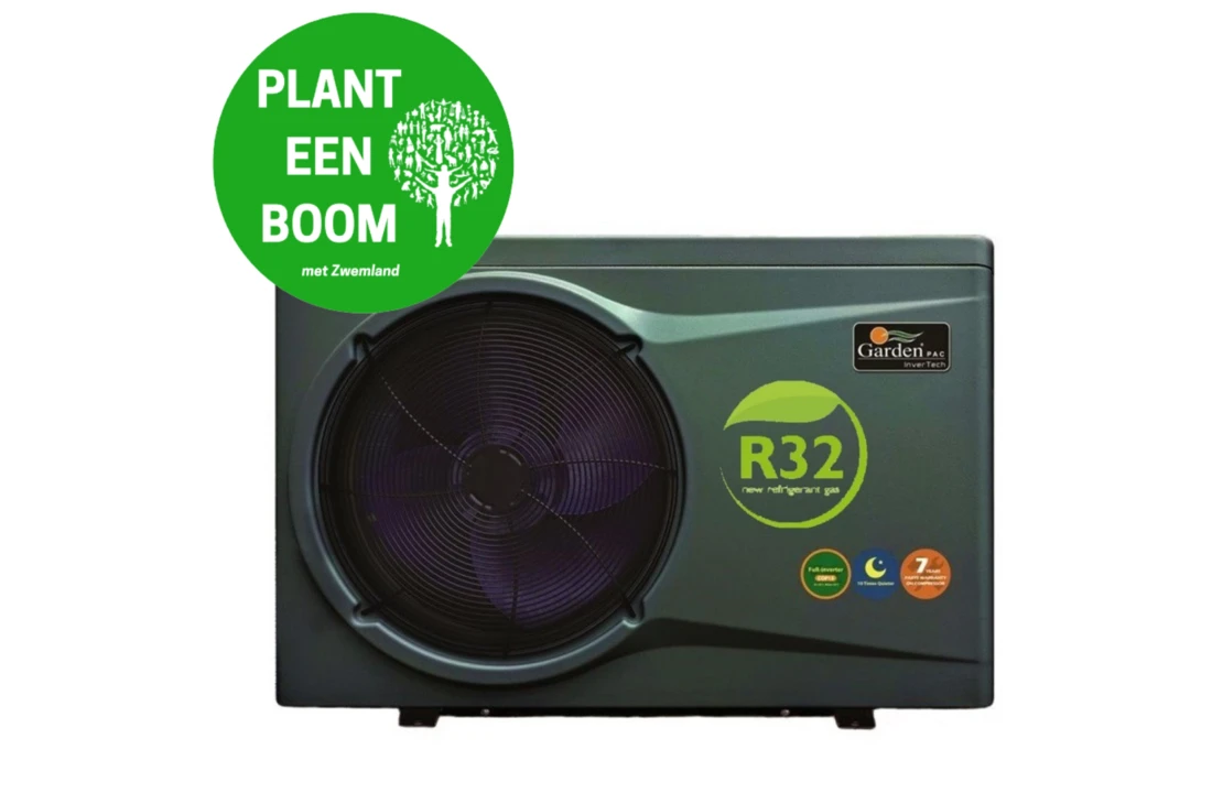 Garden PAC Garden Pac Inverter R32 12.8kW 220v 30-55m3Zwembad Warmtepomp 1 Garden PAC Garden Pac Inverter R32 12.8kW 220v 30-55m3Zwembad Warmtepomp