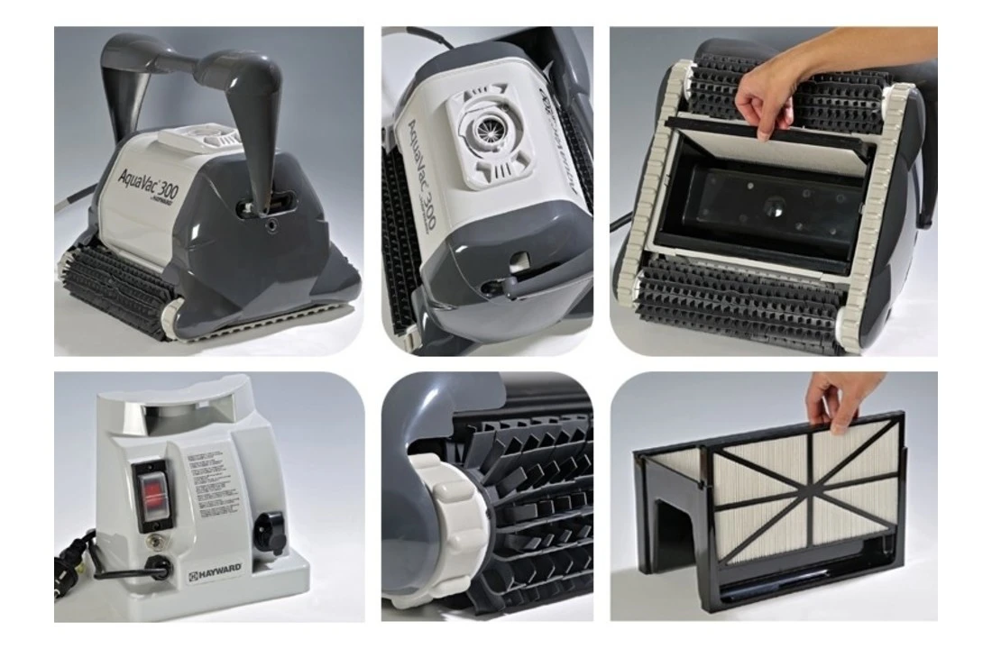 Hayward Hayward Aquavac 300 Schuimborstel Zwembadrobot 4 Hayward Hayward Aquavac 300 Schuimborstel Zwembadrobot - Afbeelding 4