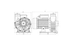Jet Vag Jet Vag Jetstreampomp 3PK 400V 80m3 Per Uur -Hayarders Winkel jet vag jet vag jetstreampomp 3pk 400v 80m3 per uu 2
