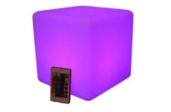 Poolstyle Lichtgevende Kubustafel - RGB LED