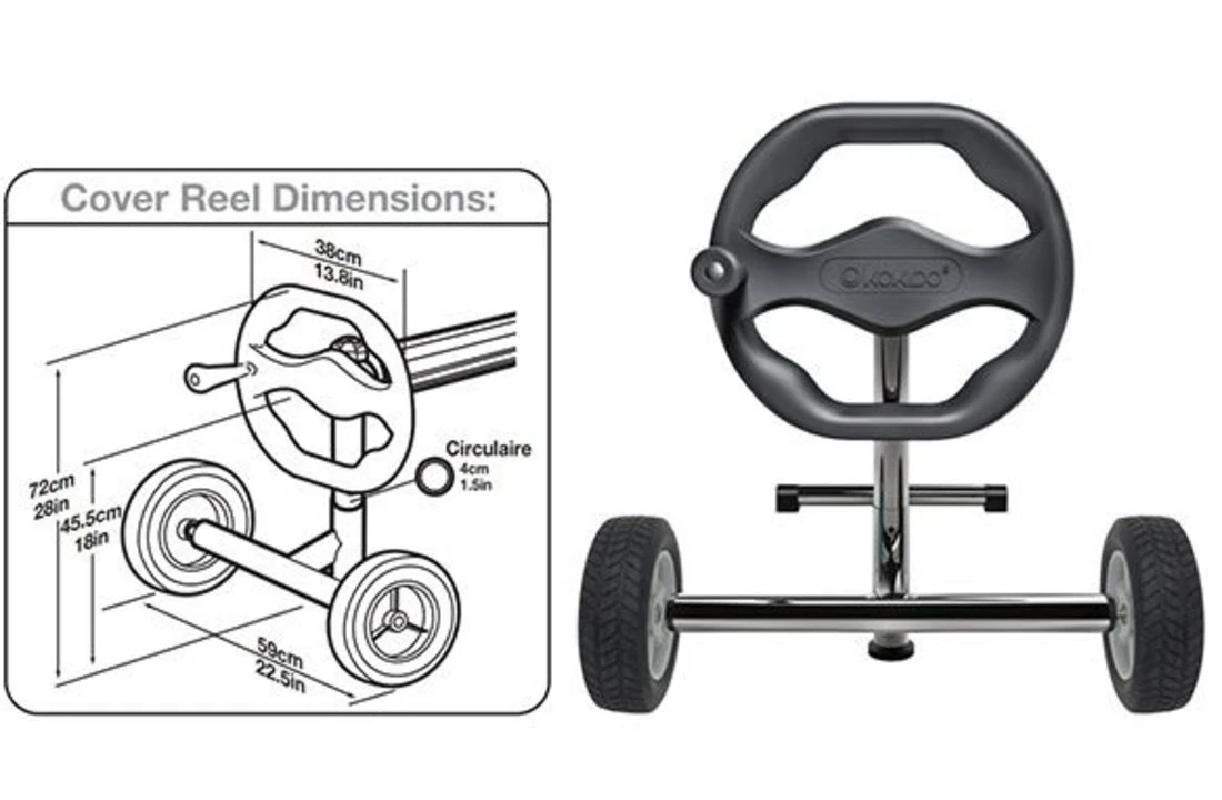 Poolstyle Oprolsysteem Thor | Max. Badmaten 6 X 12 Meter 4 Poolstyle Oprolsysteem Thor | Max. Badmaten 6 X 12 Meter - Afbeelding 4