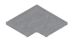 Terato Binnenhoek Asian Blue Afgeronde Neus