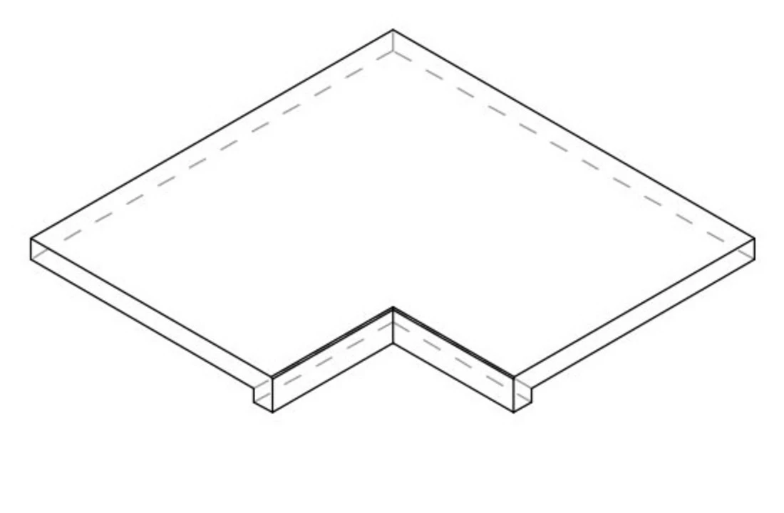 Terato Binnenhoek Belgische Blauwe Hardsteen Gebrand Rechte Neus 2 Terato Binnenhoek Belgische Blauwe Hardsteen Gebrand Rechte Neus - Afbeelding 2