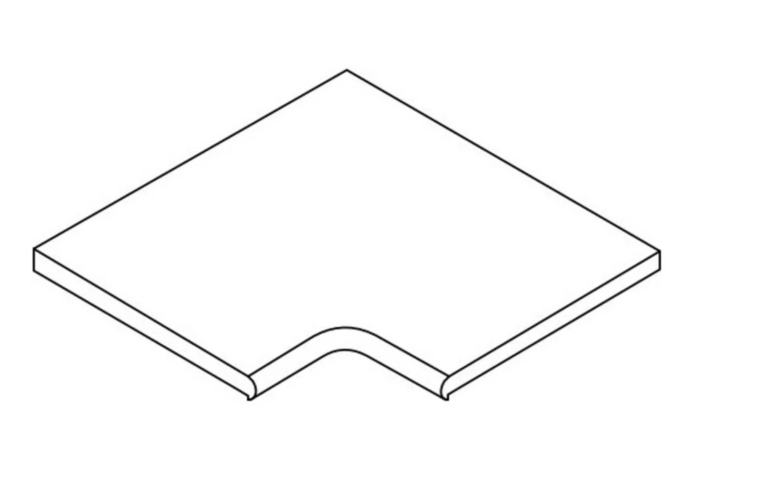 Terato BinnenhoekTandur Yellow Afgeronde Neus 2 Terato BinnenhoekTandur Yellow Afgeronde Neus - Afbeelding 2