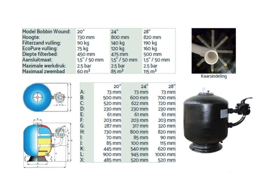 Waterco Waterco Blackline Sidemount 24 2 Waterco Waterco Blackline Sidemount 24 - Afbeelding 2