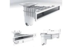 Weltico Weltico Skimmer A800 Hoogwaterlijn Wit Foliebaden -Hayarders Winkel weltico weltico skimmer a800 hoogwaterlijn wit fol 3