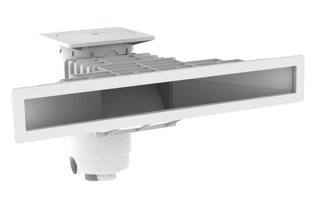 Weltico Weltico Skimmer A800 Hoogwaterlijn Wit - Prefab En Paneelbaden 2 Weltico Weltico Skimmer A800 Hoogwaterlijn Wit - Prefab En Paneelbaden - Afbeelding 2