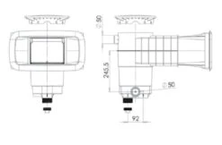 Weltico Weltico Skimmer Elégance Voor Liner Zwembaden -Hayarders Winkel weltico weltico skimmer elegance voor liner zwemba 2